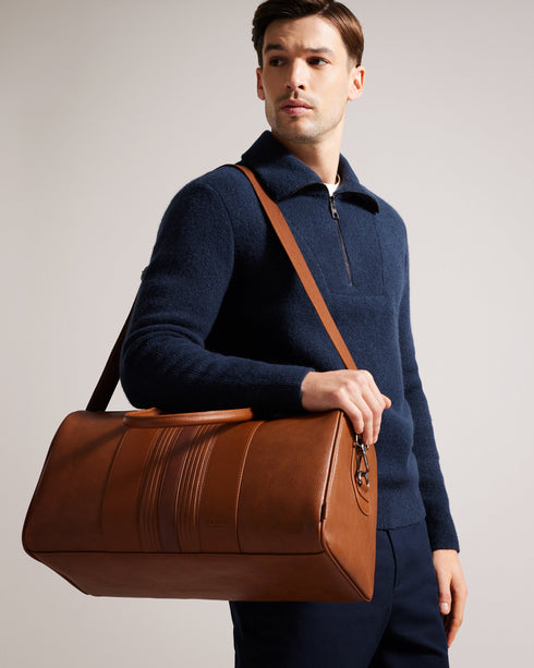 EVYDAY-Bags-Striped PU Holdall- Ted Baker Romania